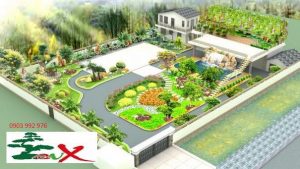 thi công sân vườn biệt thự tại TP.HCM