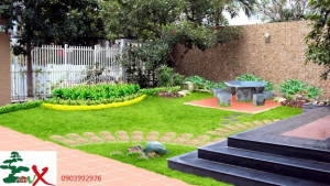Tiểu cảnh sân vườn đẹp