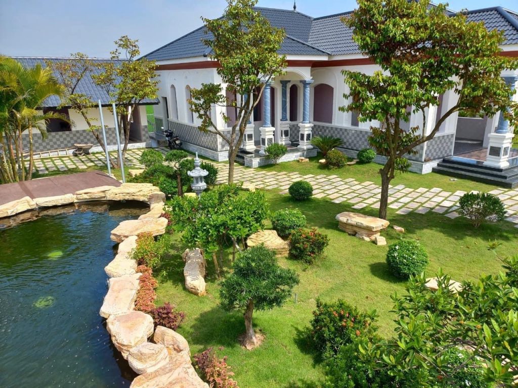 thi công sân vườn biệt thự tại TP.HCM