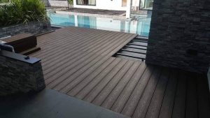 sàn nhựa giả gỗ ngoài trời