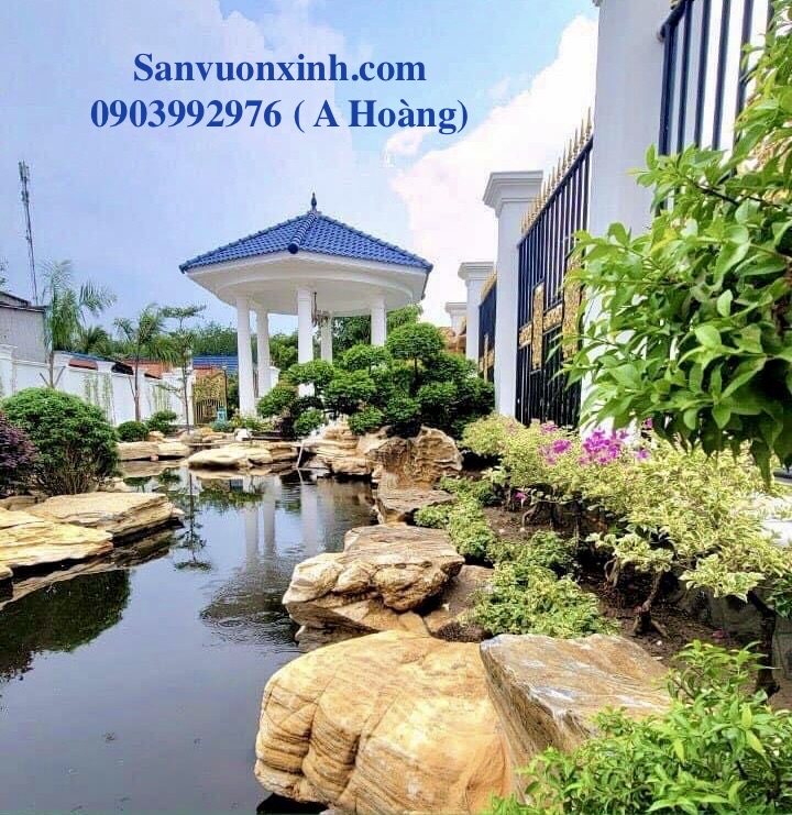 vật liệu thi công hồ cá Koi
