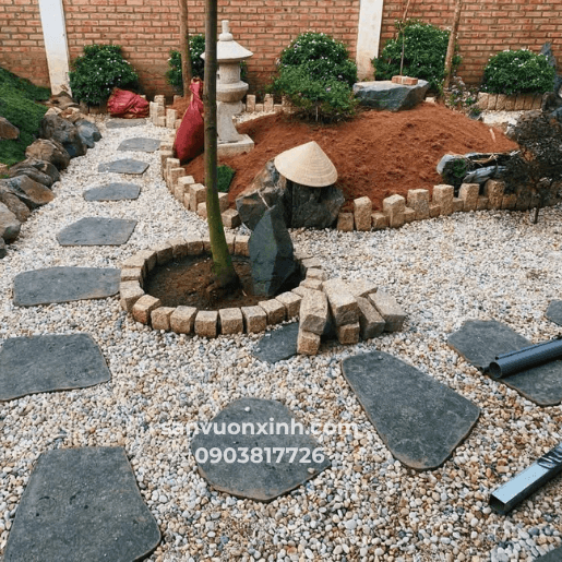 đá thớt lát sân vườn giá rẻ tại TP.HCM