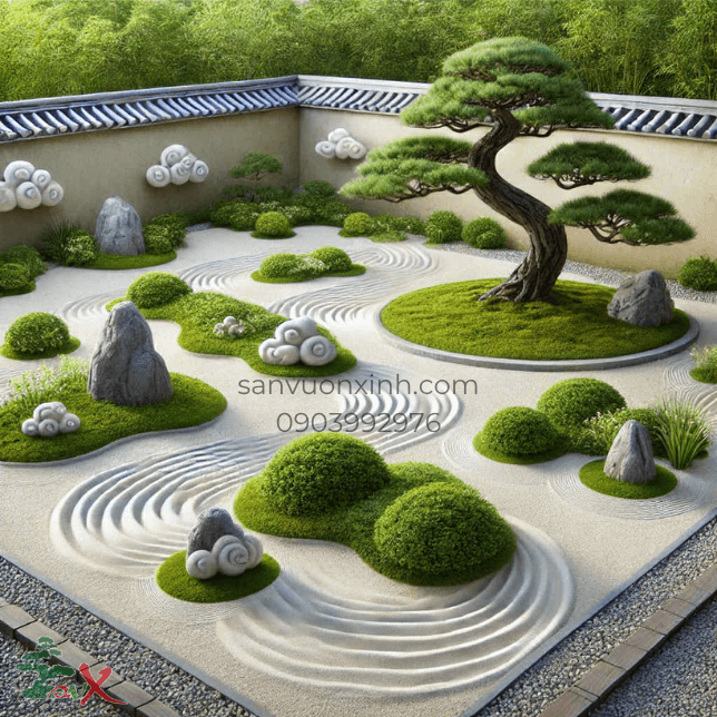 thiết kế thi công sân vườn tại Thủ Đức