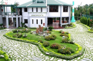 Thiết kế sân vườn biệt thự cao cấp