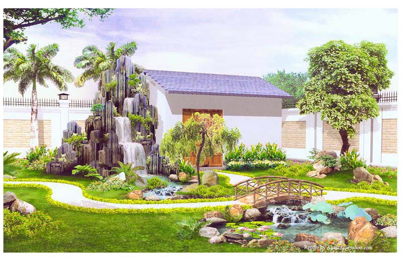 Thi công cảnh quan Khu công nghiệp tại Bình Dương
