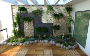 Thi công tiểu cảnh sân thượng giá rẻ Gò Vấp