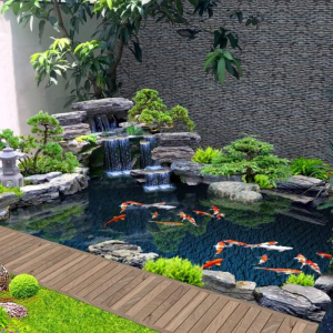 Thiết Kế Thi Công Hồ Cá Koi Tại Gò Vấp – Uy tín, giá rẻ